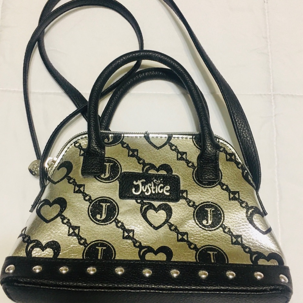Justice Silver Purse